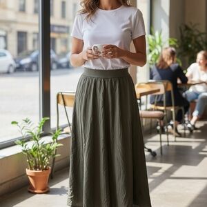 Groceries Organic Cotton Skirt